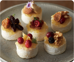 ドライフルーツのデザートチーズ